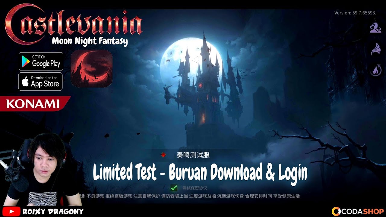 #1 KONAMI – Castlevania Moon Night Fantasy (Android) APK Download Mới Nhất