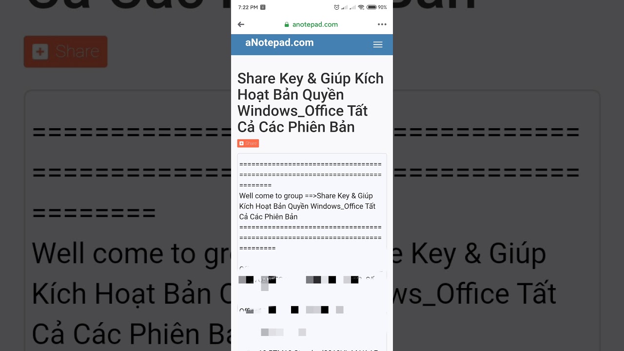 #1 Share Key & Giúp Kích Hoạt Bản Quyền Windows_Office Tất Cả Các Phiên Bản(link key dưới mô tả) Mới Nhất