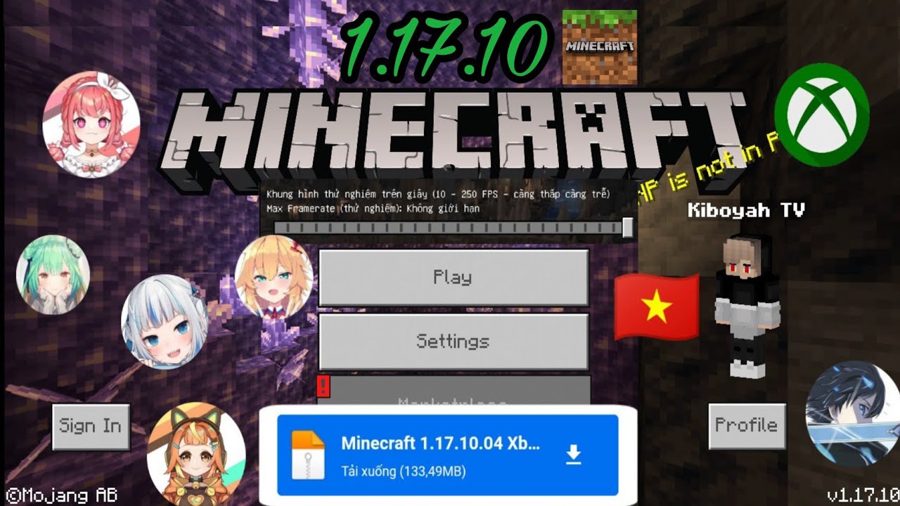 1 🔥Tải Game Minecraft Pe 1.17.10 Official + Xbox Live + Tiếng Việt +  Stgiảm Lag + @Wibu / Kiboyah Tv Mới Nhất Tháng Tám 4, 2023