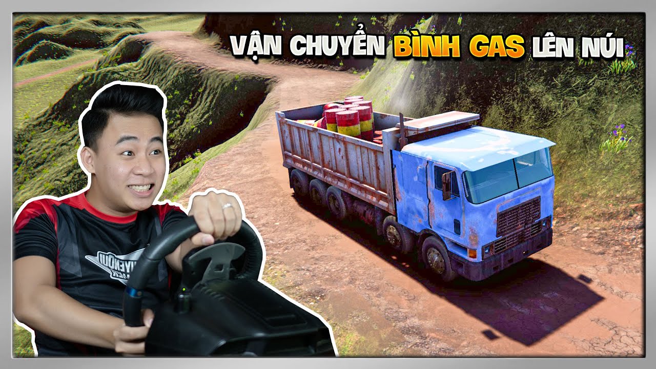 #1 My Truck Game | Vận Chuyển 7 Tấn "Bình Gas" Bằng Xe Ben Lên Núi Quanh Co Mới Nhất