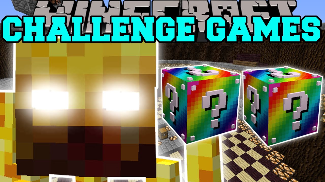 #1 Minecraft: BLAZE TITAN CHALLENGE GAMES – Lucky Block Mod – Modded Mini-Game Mới Nhất