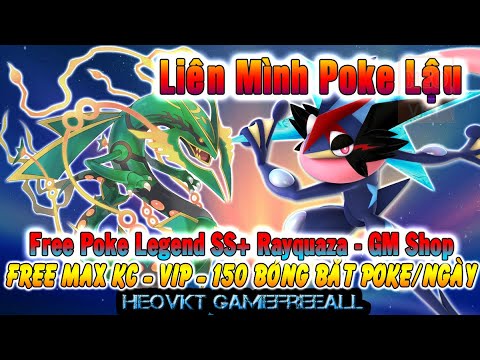 #1 GAME 1937: Liên Minh Pokemon Lậu (Android,PC) | Free Poke Legend SS+ Rayquaza – GM Shop [HEOVKT] Mới Nhất