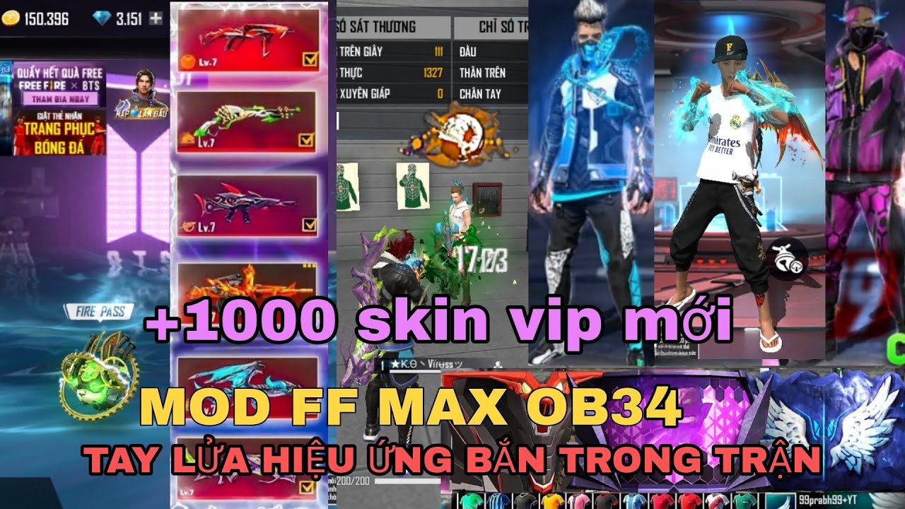 #1 HƯỚNG DẪN MOD FULL ĐỒ VIP NAM NỮ V3 FREE FIRE MAX VÀ THƯỜNG VÀO TRẬN NHANH KHÔNG LỖI OB34 Mới Nhất