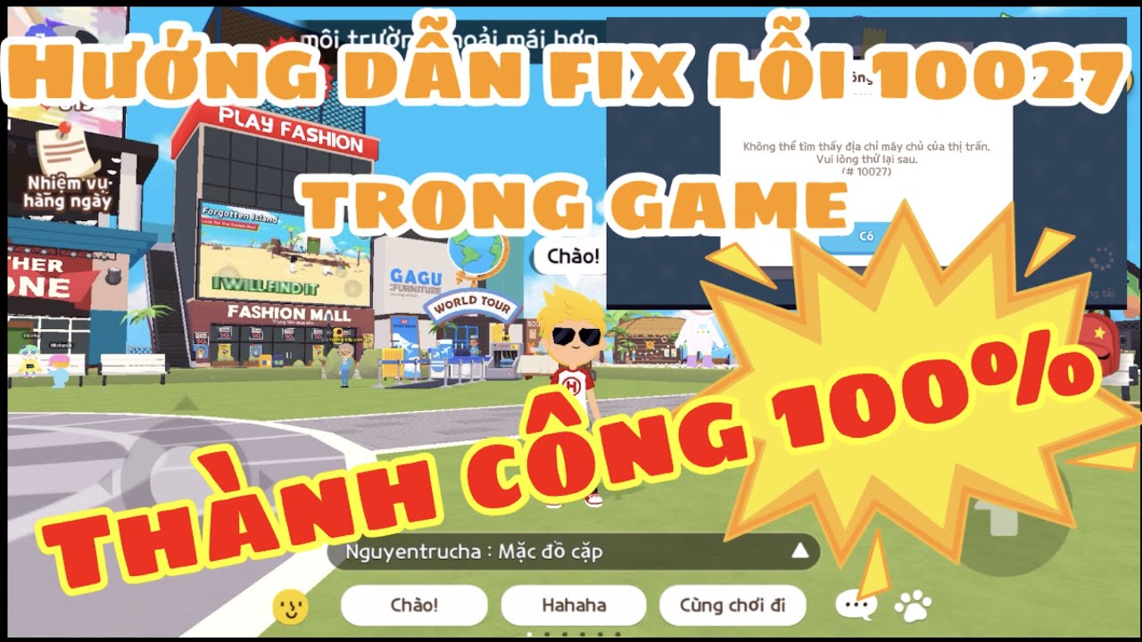 #1 PLAY TOGETHER | Cách khắc phục lỗi (10027) khi vào game Play Together THÀNH CÔNG 100% | beobiin 04 Mới Nhất