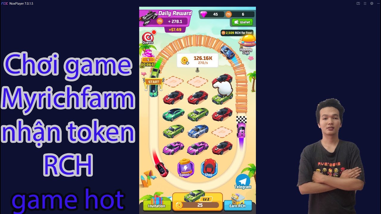 #1 Hướng dẫn tải và chơi game Myrichfarm kiếm token RCH hiện đang rất hot Mới Nhất