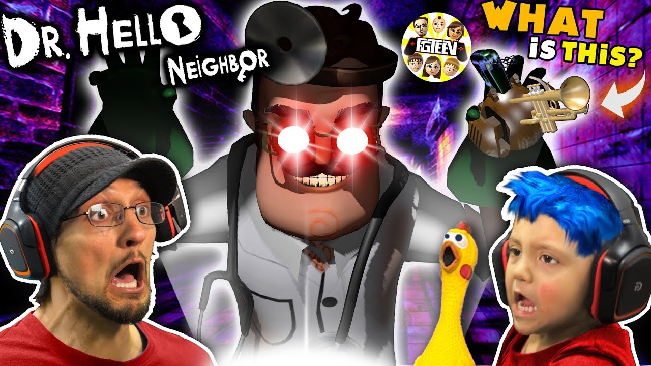 #1 DR. HELLO NEIGHBOR turns SHAWN BLUE HAIR CHICKEN! (FGTEEV Mod Mini-Game) Mới Nhất