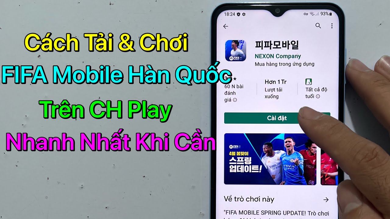 #1 Cách tải FIFA Mobile 22 Hàn Quốc Android – Trên CH Play / Mới Nhất 2022 Mới Nhất