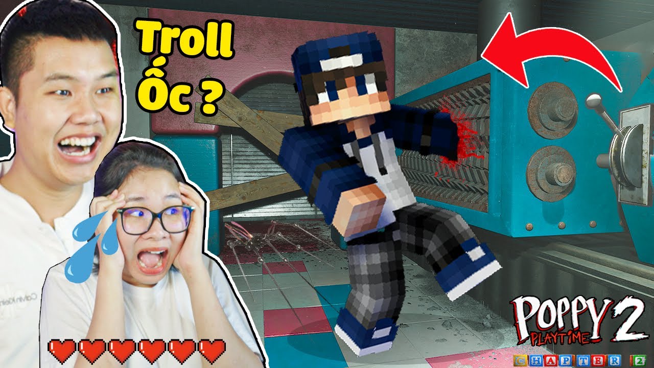 #1 bqThanh Minecraft Trở Thành MOMMY LONG LEGS Troll Ốc Trong POPPY PLAYTIME CHAPTER 2 ??? Mới Nhất