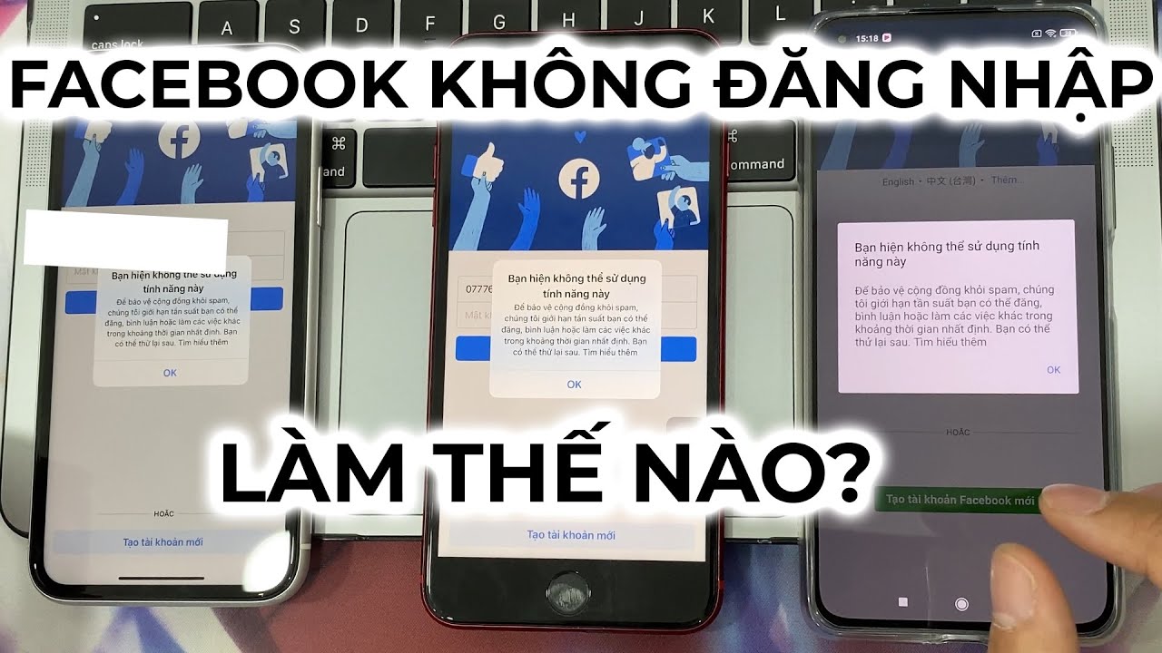 #1 LỖI FACEBOOK KHÔNG ĐĂNG NHẬP ĐƯỢC. KHẮC PHỤC NHƯ THẾ NÀO? Mới Nhất