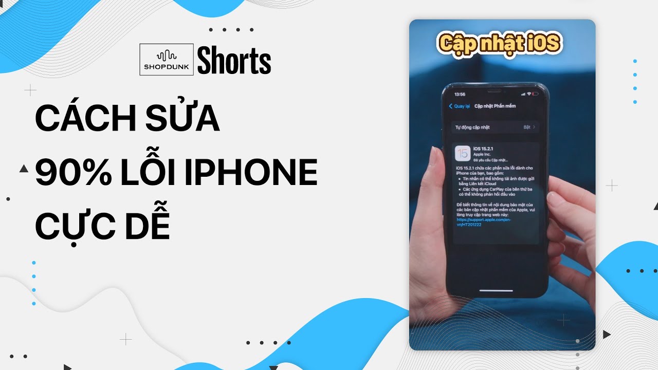 #1 3 BƯỚC SỬA 90% LỖI TRÊN IPHONE #SHORTS Mới Nhất