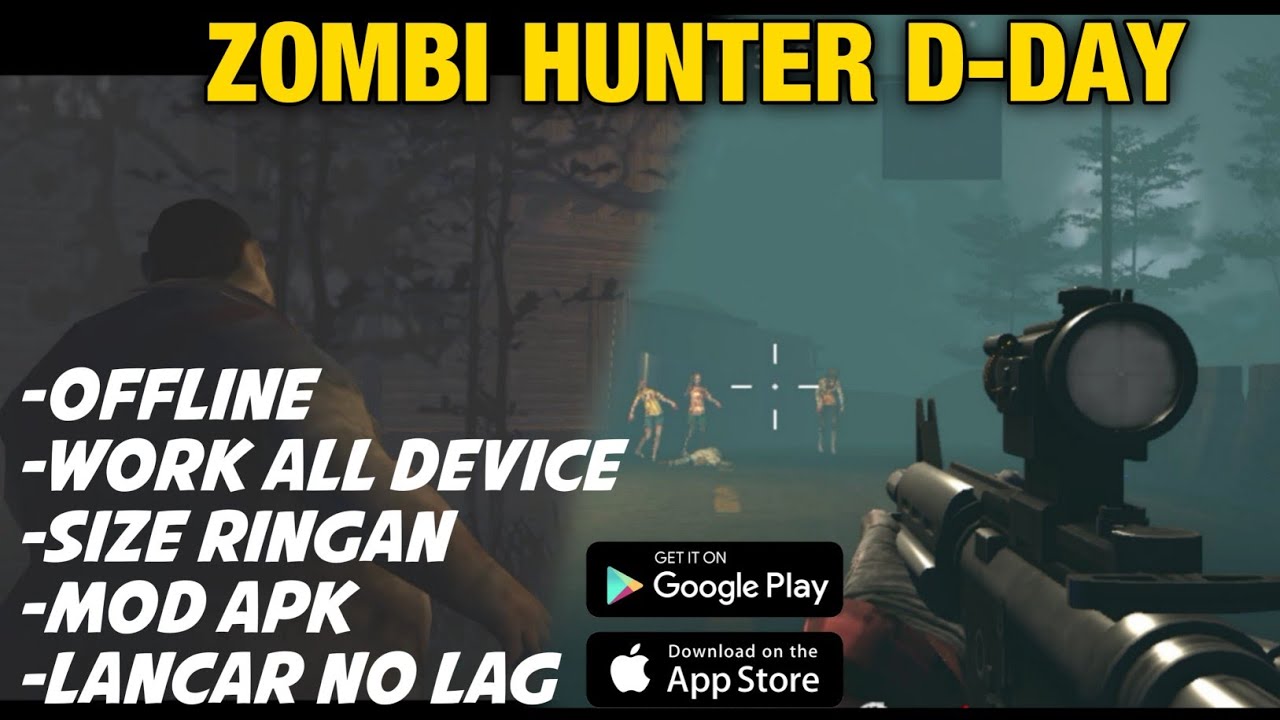 #1 Download Game Zombi Hunter D-Day Mod Apk – Ringan 73 MB – Game Offline Terbaik 2022 Mới Nhất