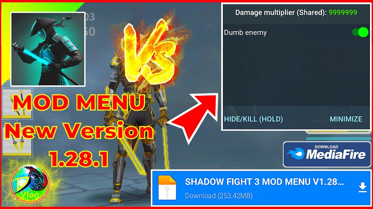 #1 Shadow Fight 3 MOD V1.28.1 | Frozen Enemy, Damage Multiplier | Shadow Fight 3 Mod Menu Mới Nhất