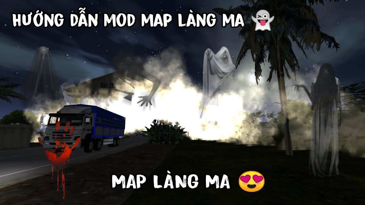 #1 Hướng dẫn Mod Map Ngôi Làng Ma bussid | Bus simulator Indonesia Mới Nhất