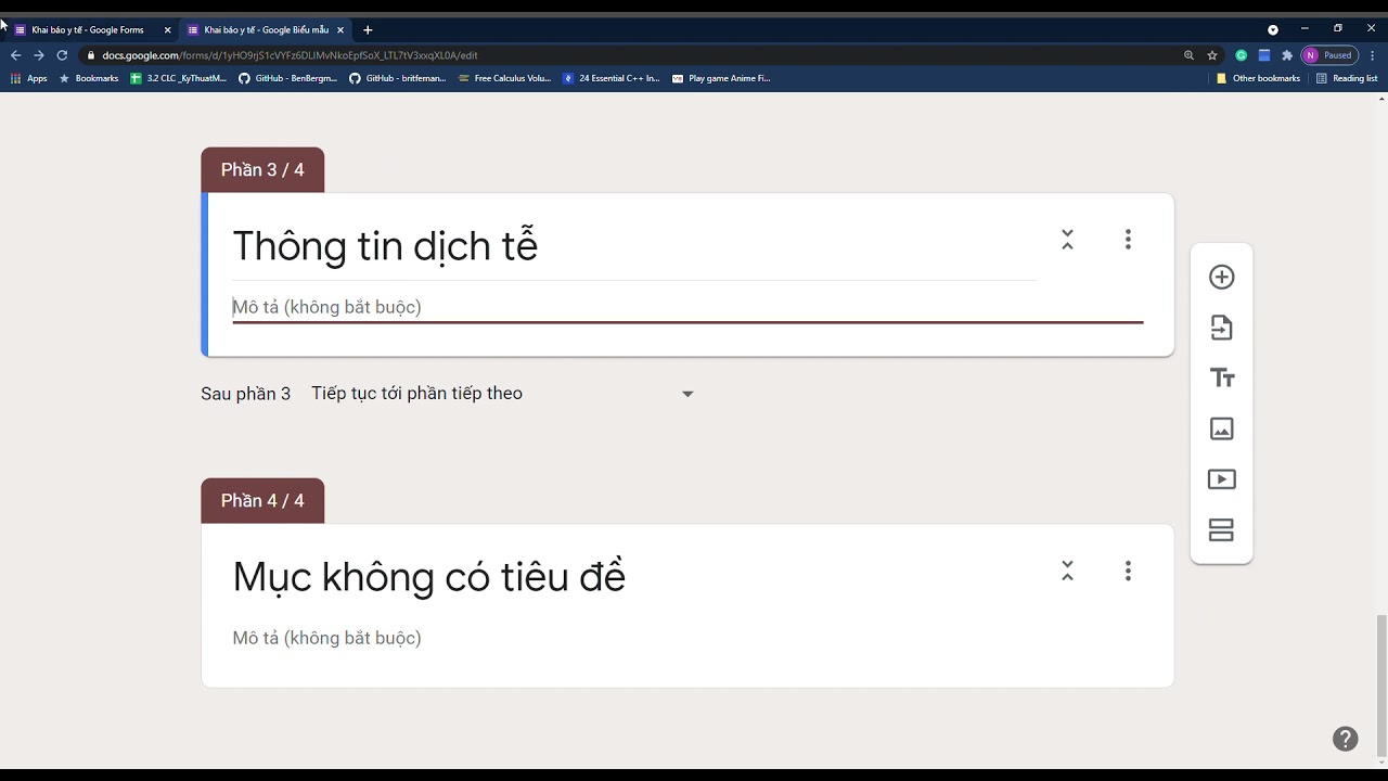 #1 Hướng dẫn tạo trang web khai báo y tế bằng Google Form Mới Nhất