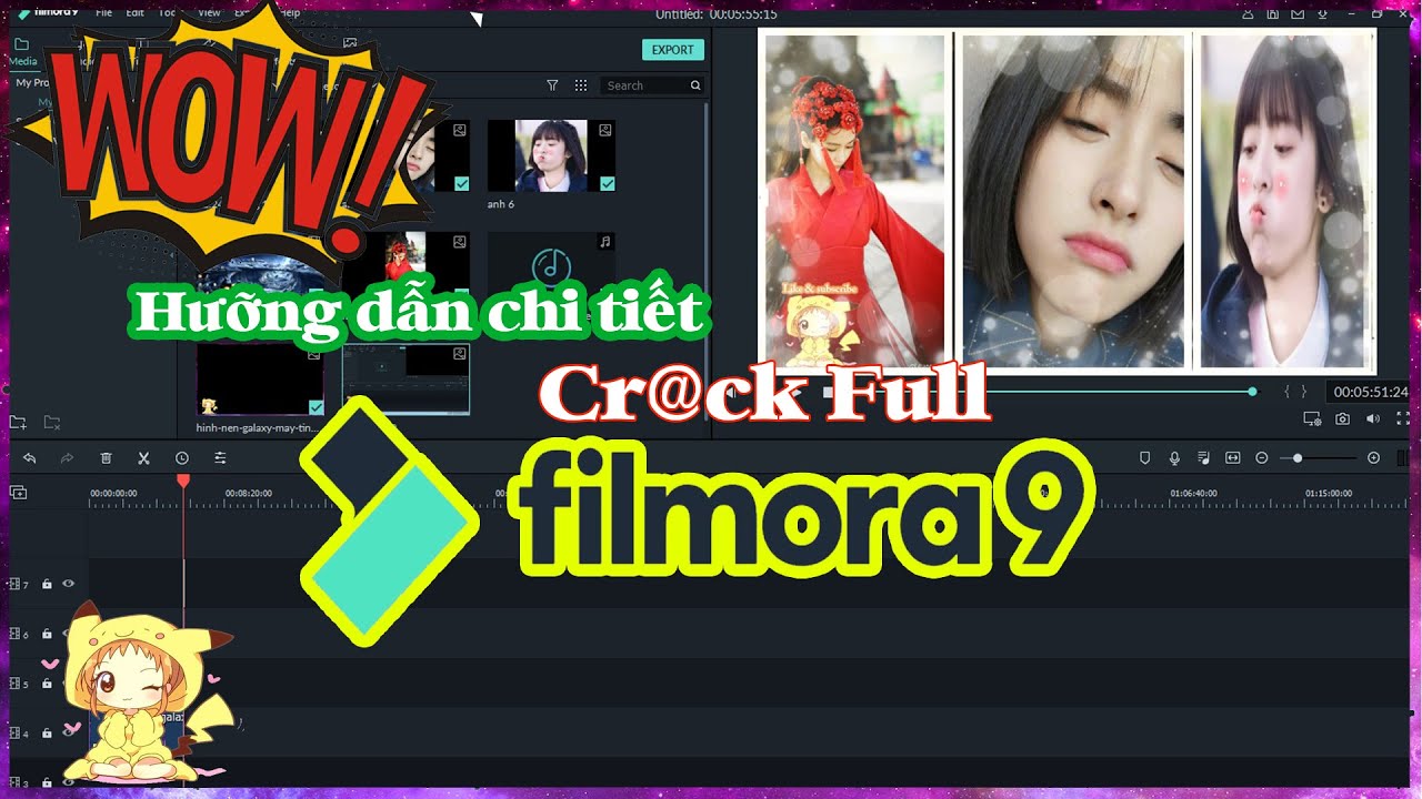 #1 Hướng Dẫn Sử Dụng WnderShare Filmora 9 || Active Full Mới Nhất || Phần Mềm Chỉnh Sửa Video ♥ Mới Nhất