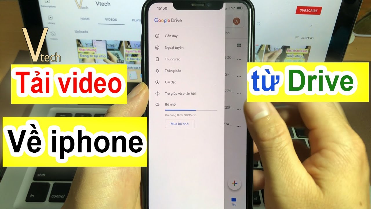 #1 Cách tải file video từ Google Drive về điện thoại iphone – Vtech. Mới Nhất