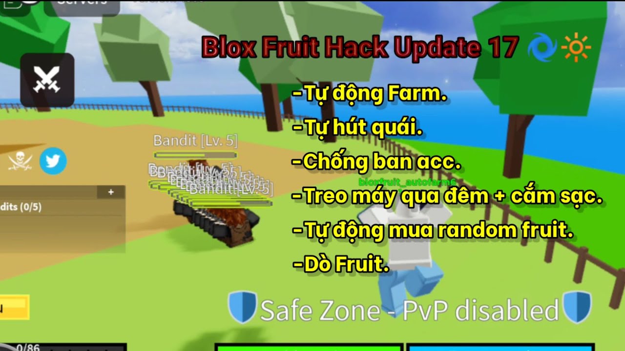 #1 ❎Hack Blox Fruit Auto Farm update 17.2 trên điện thoại | Không bị khoá tài khoản | Some X Hub Mới Nhất