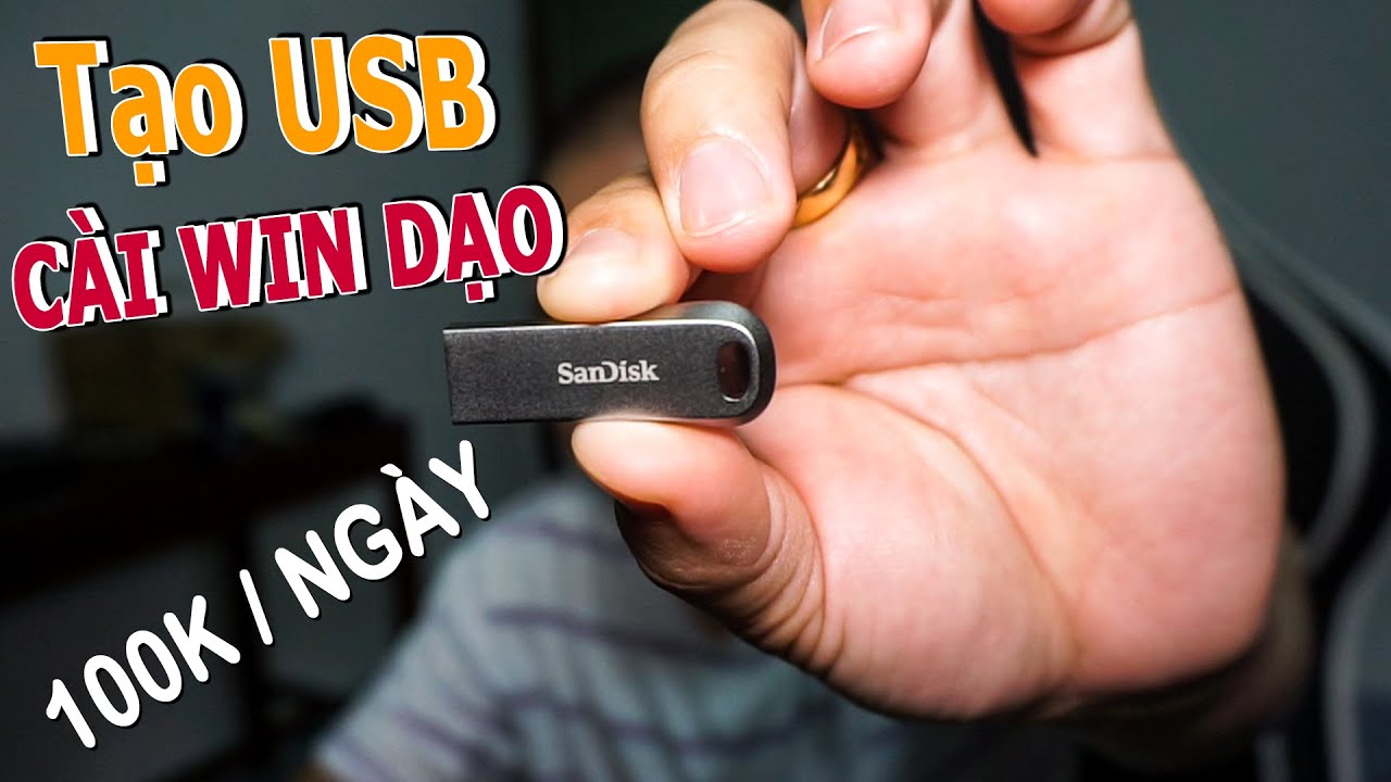 #1 TẠO USB BOOT ĐỂ CÀI WIN DẠO KIẾM 100K/NGÀY | Tạo bộ cứu hộ AMPE  cài Win 7 /8.1/10 chuẩn UEFI Mới Nhất