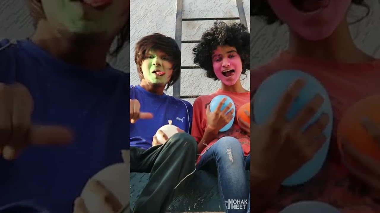 #1 Naughty Kids On Holi : होली 😂 Every Holi Ever ~ #Shorts #YtShorts #Holi Mới Nhất