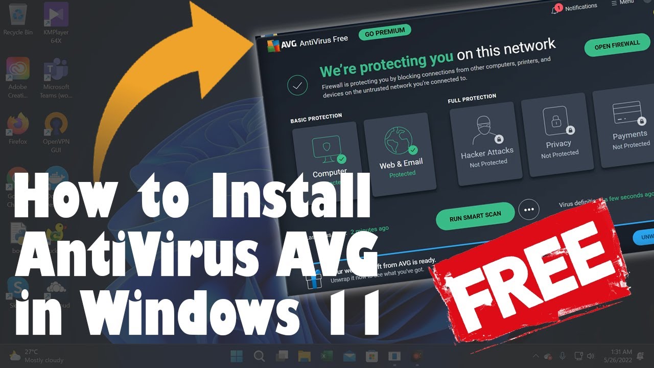 #1 Hướng dẫn Download và Cài đặt Antivirus AVG Miễn phí cho Windows 11 | Mới nhất 2022 Mới Nhất