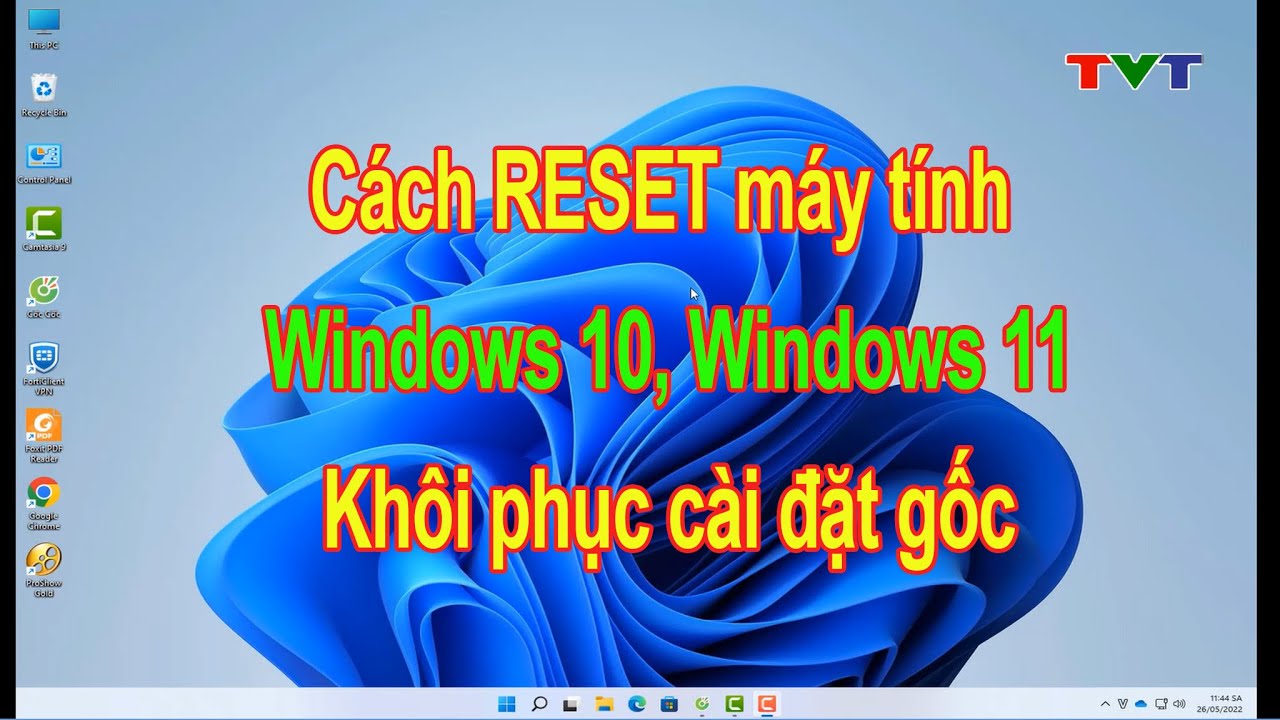 #1 Hướng dẫn cách RESET máy tính win 10, Win 11, khôi phục cài đặt gốc | Thủ thuật tin học Mới Nhất