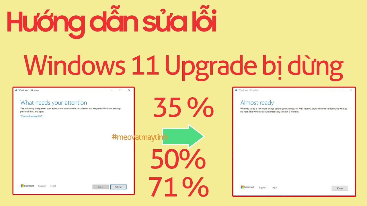 #1 Hướng dẫn sửa lỗi update lên Windows 11 bị dừng ở 35 % Mới Nhất