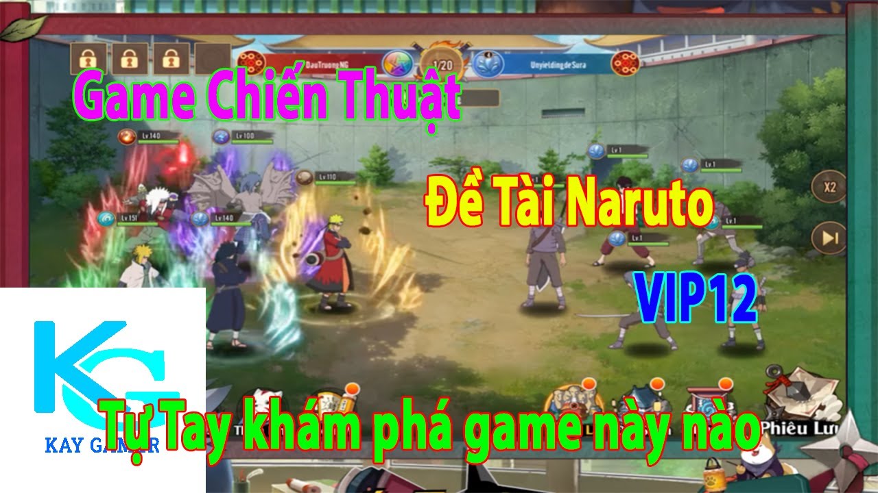 #1 Game Lậu Mobile -tựa Game chủ đề naruto, free VIP12, Full code tân thủ & nhiều quà cực hấp dẫn Mới Nhất