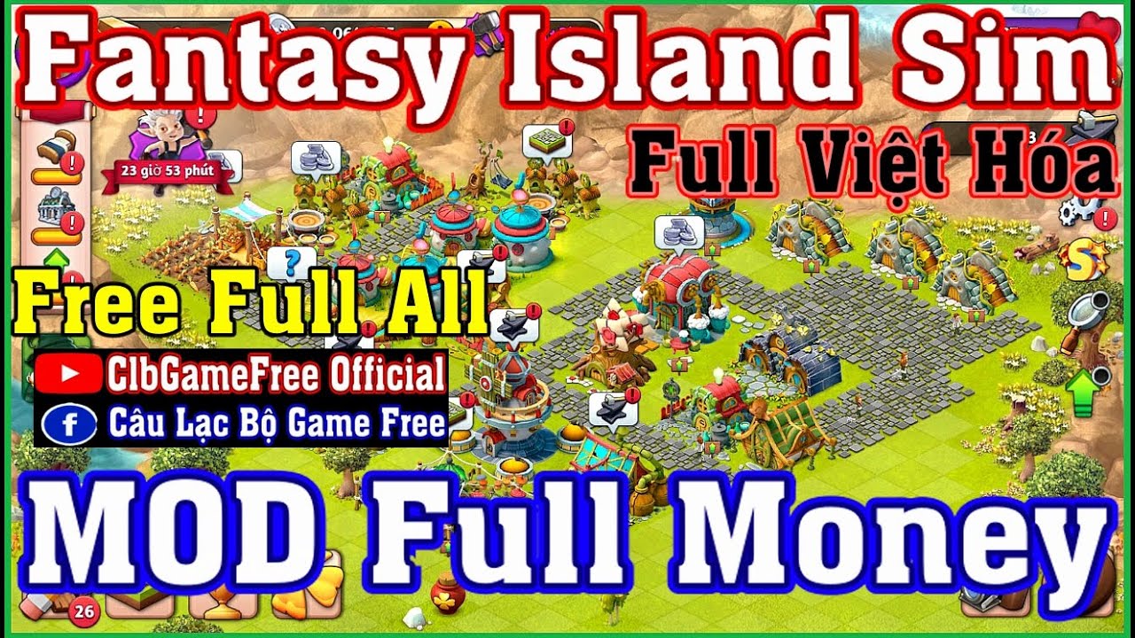 #1 《MobileGame》Fantasy Island VH – Free Full All – Free Full Money – Game Xây Dựng Thành Phố # Mới Nhất