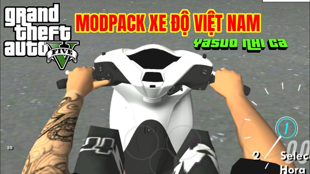 #1 [GTA San] Mod Pack Xe Độ Việt Nam Góc Nhìn Thứ Nhất SH Winner Wave Ex Mới Nhất