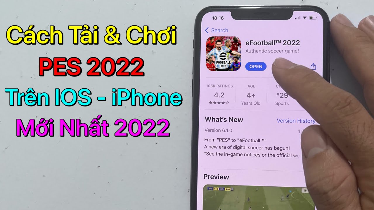 #1 Cách tải PES 2022 Mobile iOS – iPhone / Mới Nhất 2022 Mới Nhất