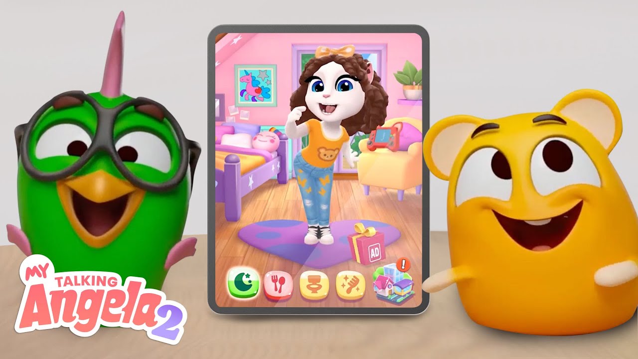 #1 Tom’s Pets Play MY TALKING ANGELA 2! ✨ NEW GAME TRAILER 🎮 Mới Nhất