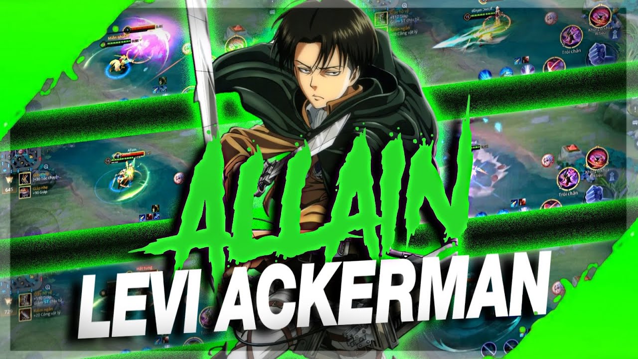 #1 Mod Skin Allain Levi Ackerman S22 Không Lỗi Mạng | Dũng Mod Game Mới Nhất