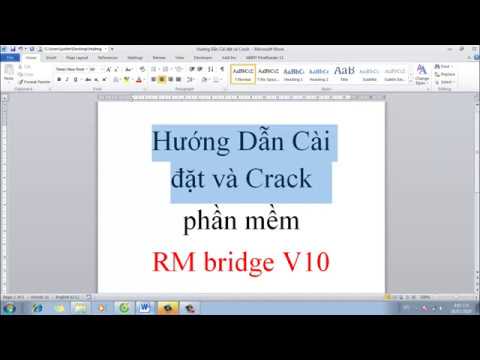 #1 Hướng Dẫn Cài Đặt và Active phần mềm RM bridge V10 – How to install and crack RM brdge V10 software Mới Nhất