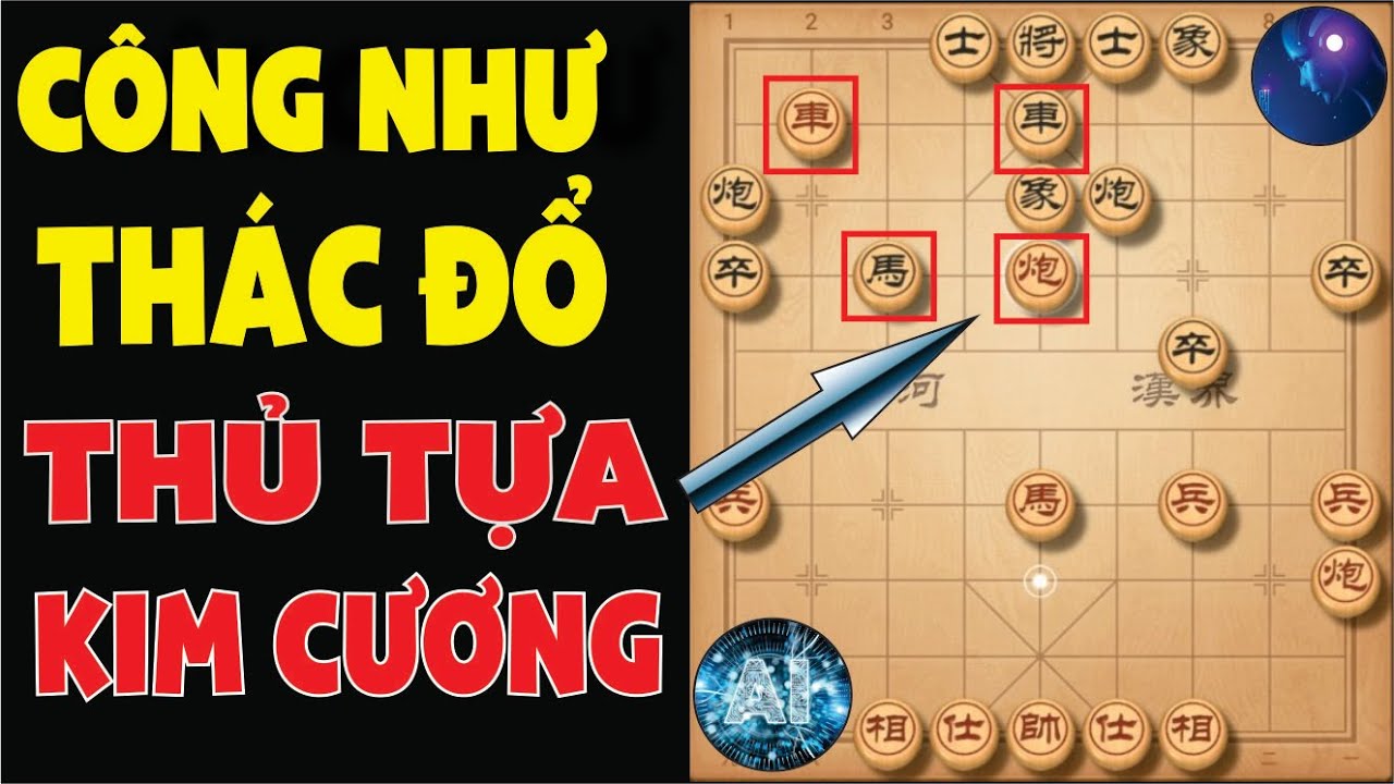 #1 Phần Mềm Cờ Tướng Mạnh Nhất Thế Giới Công Sát Như Thác Đổ vs Thủ Vững Như Sơn Mới Nhất