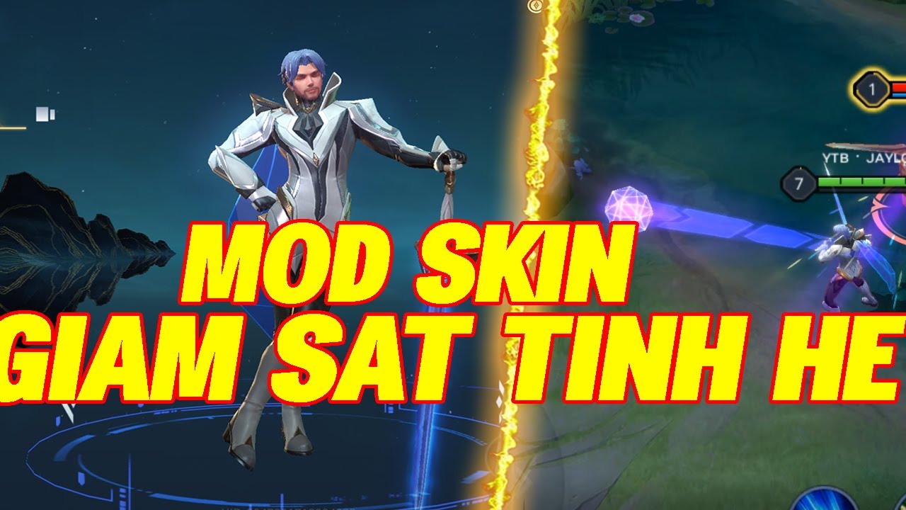 #1 Hướng Dẫn MOD Skin Florentino Tinh Hệ Mới Nhất Có Hiệu Ứng Ném Hoa Mới Nhất