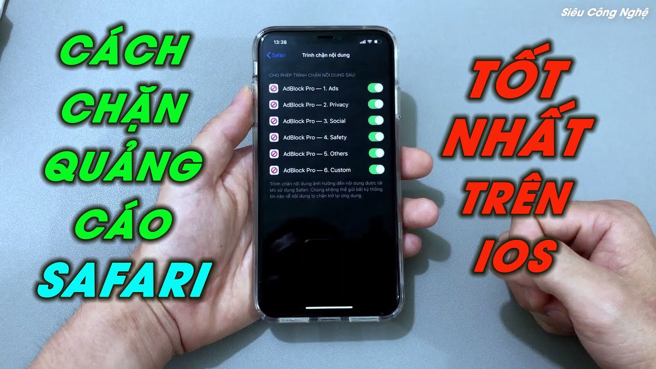 #1 Cách chặn quảng cáo Safari tốt nhất trên iPhone Mới Nhất