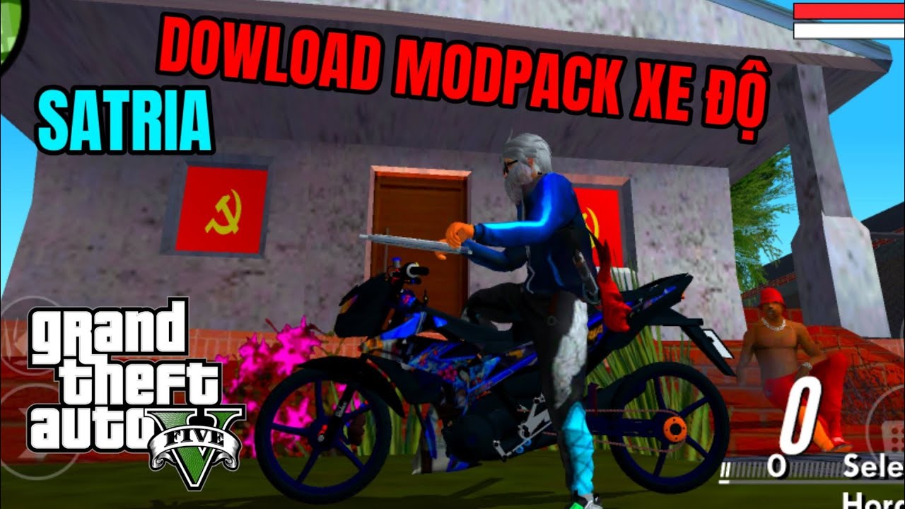 #1 Reviews Satria PXL Độ Kiểng Có Cách Tải Game GTA San Mod Pack Xe Độ Việt Nam Có Link | Yasuo Nhị Ca Mới Nhất