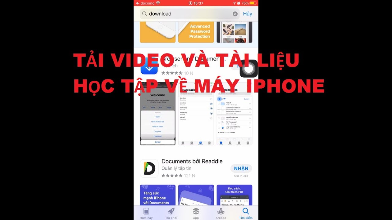 #1 Hướng dẫn tải video và tài liệu về máy iphone Mới Nhất