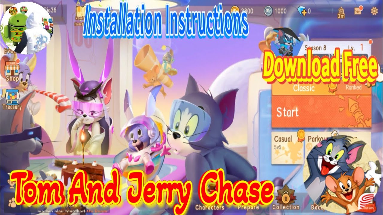 #1 Tom And Jerry Chase – Phiên Bản 5.4.11 – Hướng Dẫn Cài Đặt Miễn Phí Mới Nhất