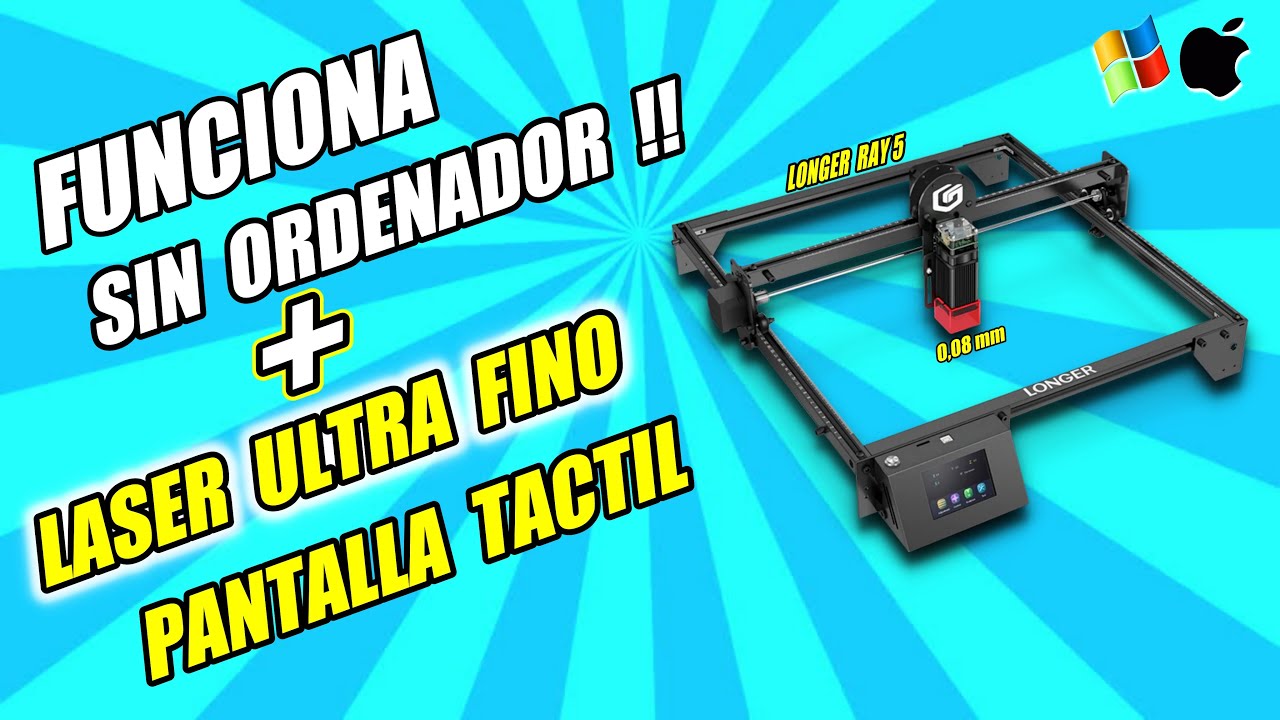 #1 NUEVA cnc láser 👉 ( SIN ORDENADOR ) Longer RAY5 Mới Nhất