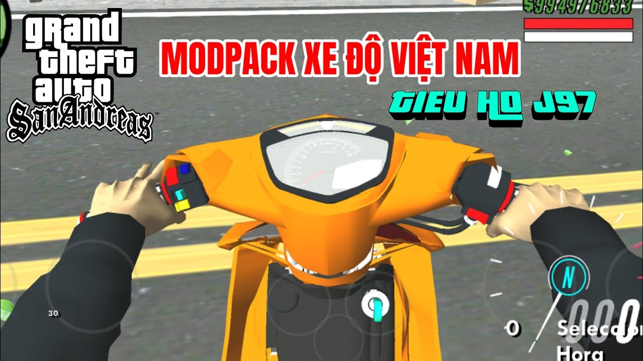 #1 Cách Tải Game GTA San Mod Pack Xe Độ Việt Nam Góc Nhìn Thứ Nhất Wave SH Winner Ex Mới Nhất