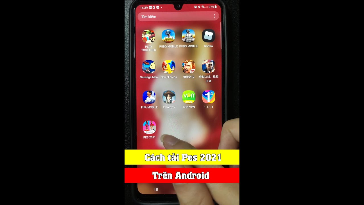 #1 Cách tải game Pes 2021 Mobile trên điện thoại Android Mới Nhất