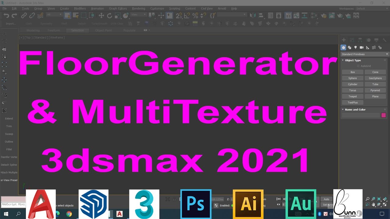 #1 Hướng dẫn cài đặt floor generator 3ds max 2021 crack | Tải multitexture 3ds max 2021 crack Mới Nhất