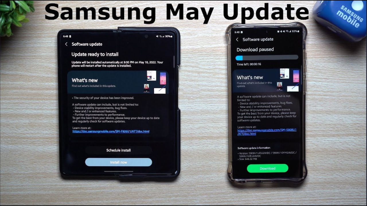 #1 Samsung's New Software Update – Google Play System Update, Bug Fixes & More Mới Nhất