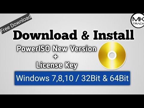 #1 Cara Download dan Install PowerISO Versi 7.8 Full Active 32Bit & 64Bit Mới Nhất