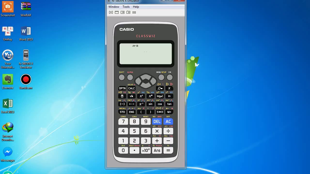 #1 Giả lập CASIO 580 VNX crack mới 2018 (link tải ở phần mô tả) Mới Nhất