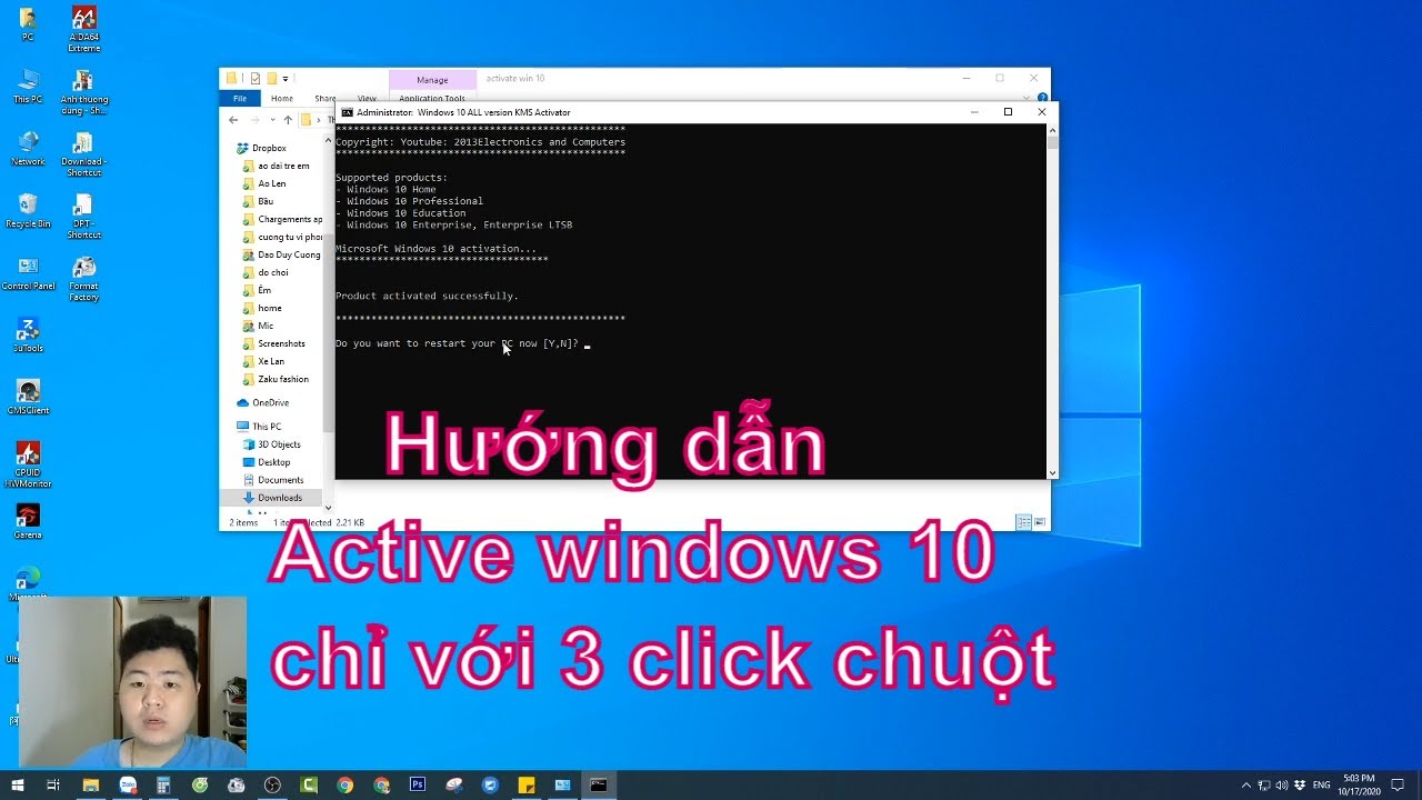 #1 Hướng dẫn active windows 10 chỉ với 3 click chuột Mới Nhất