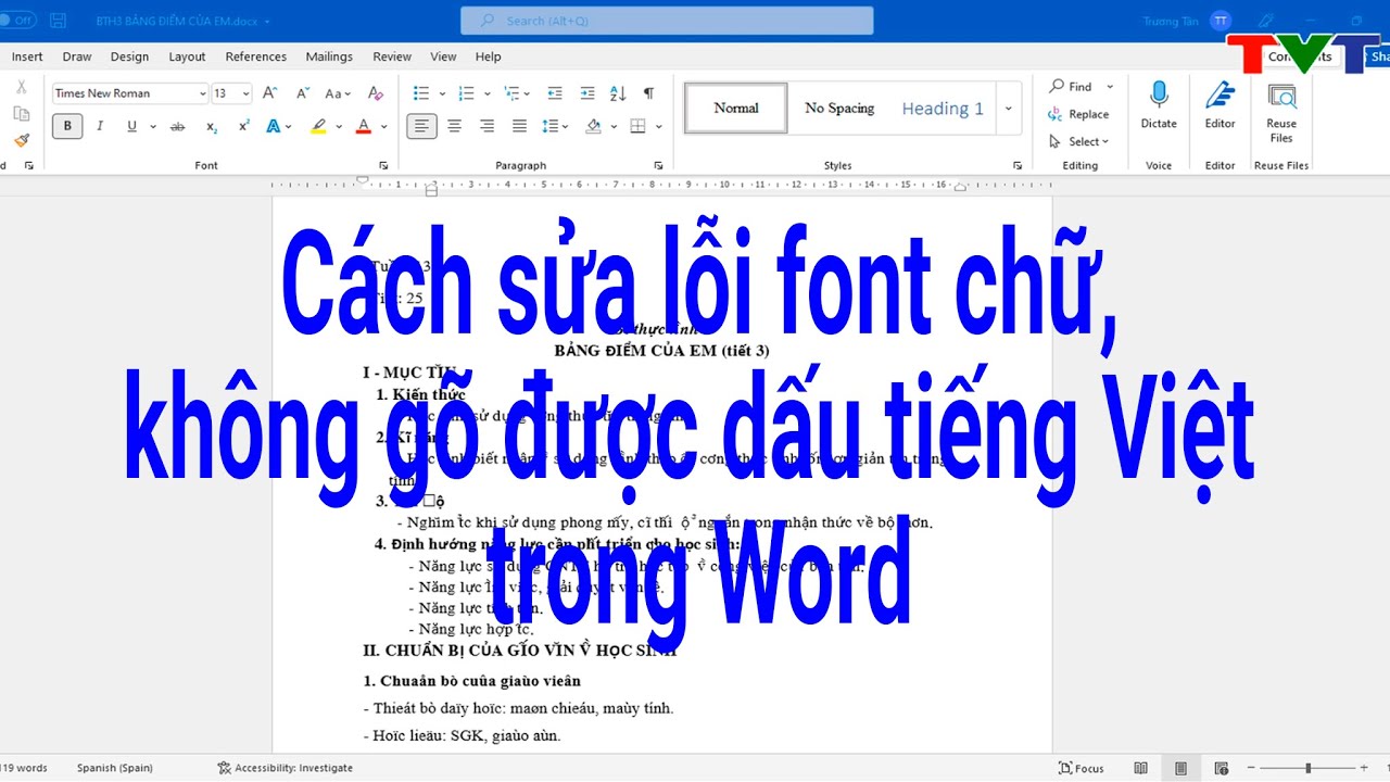 #1 Cách sửa lỗi font chữ trong Word tự động nhanh chóng | Thủ thuật tin học Mới Nhất