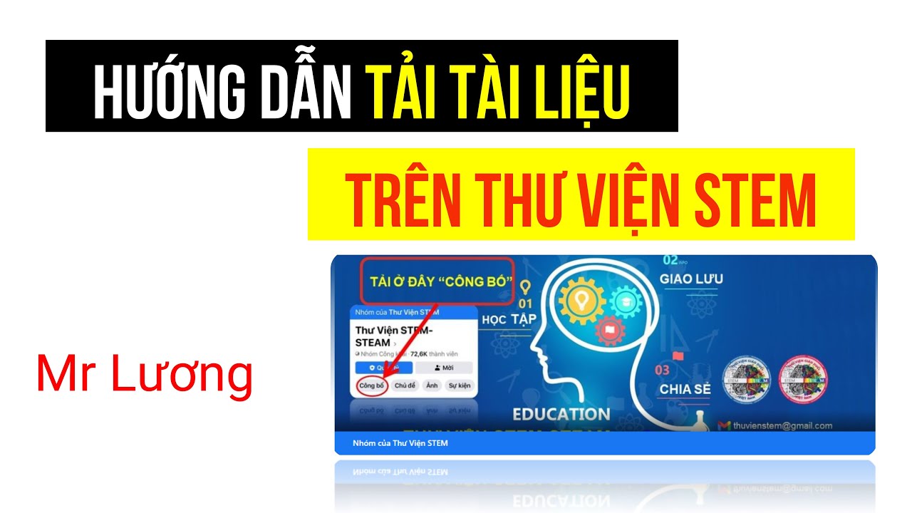 #1 HƯỚNG DẪN TẢI TÀI LIỆU TRÊN Thư Viện STEM STEAM nhanh Nhất Mới Nhất