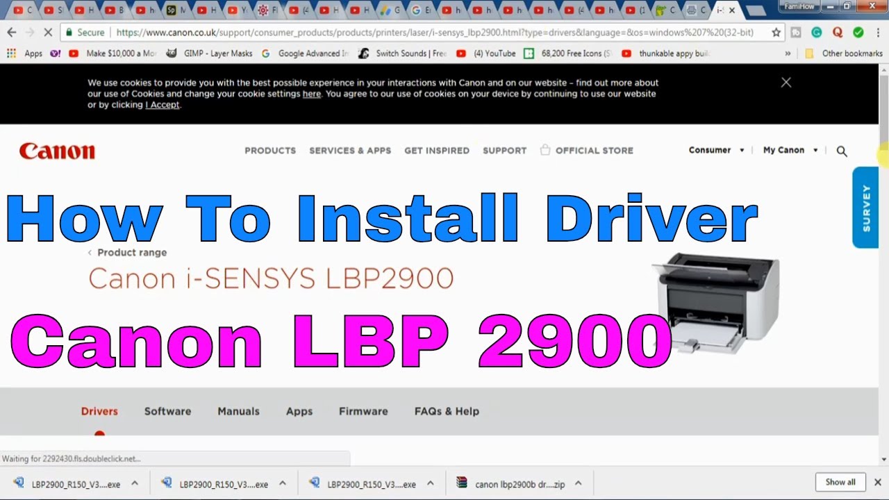 #1 HOW TO DOWNLOAD AND INSTALL CANON LBP 2900 PRINTER DRIVER ON WINDOWS 10, WINDOWS 7 AND WINDOWS 8 Mới Nhất